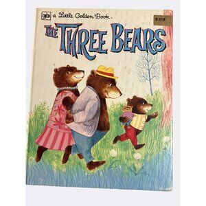 Little Golden Book The Three Bears Classic Childrens Vintage Storybook